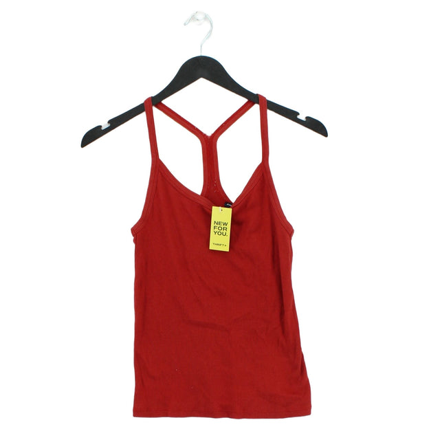 Ralph Lauren Women's T-Shirt S Red 100% Cotton