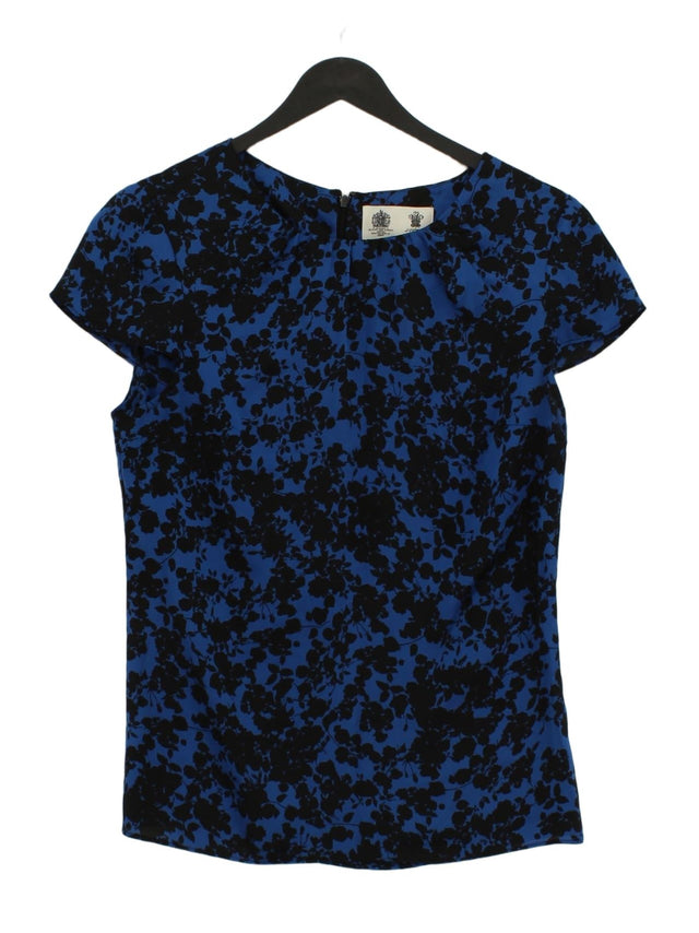 Austin Reed Women's Top UK 12 Blue 100% Polyester