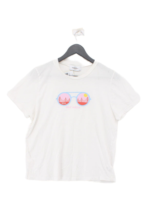 Soulcycle Women's T-Shirt M White 100% Cotton