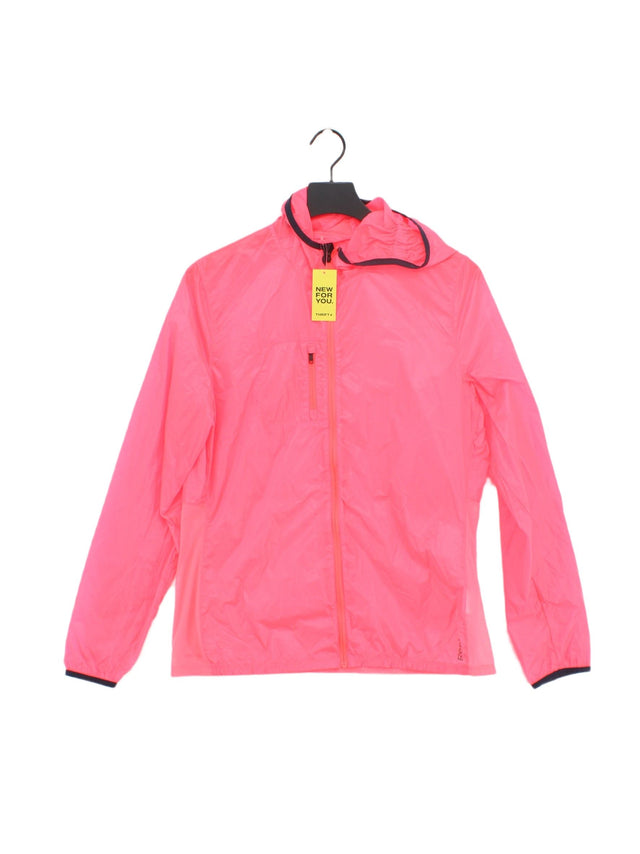Reebok Women's Jacket M Pink Polyamide with Elastane