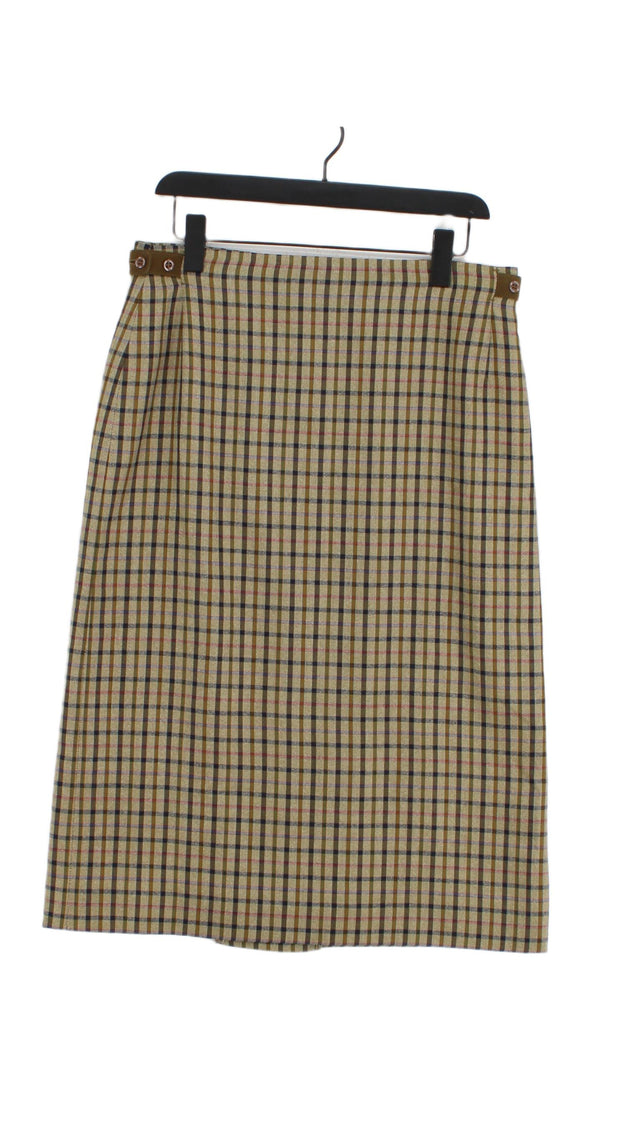 DAKS Women's Midi Skirt UK 16 Multi 100% Other