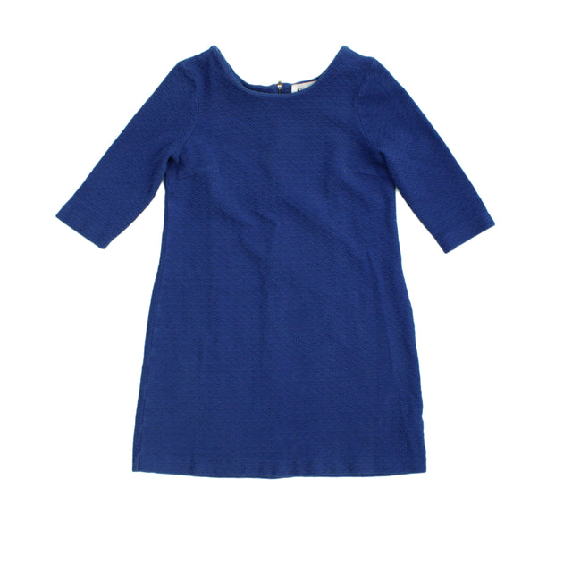 Ganni Women's Mini Dress L Blue 100% Cotton