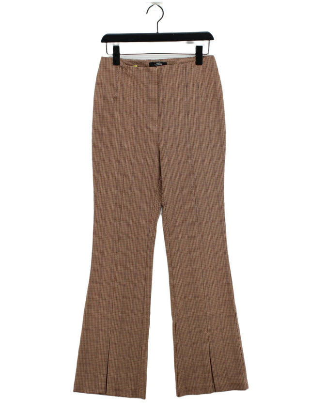 Next Women's Suit Trousers UK 10 Multi Viscose with Elastane, Polyester