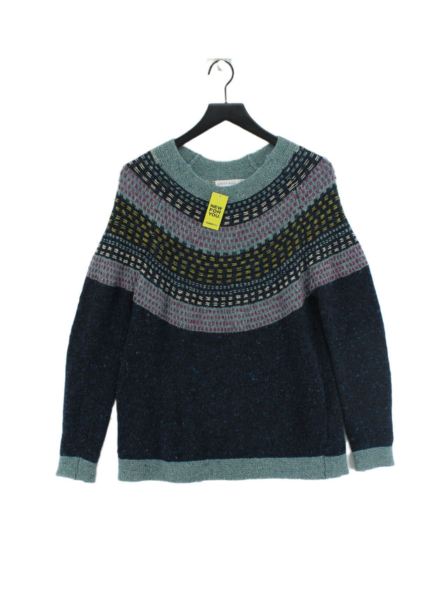 Celtic & Co Women's Jumper S Blue 100% Wool