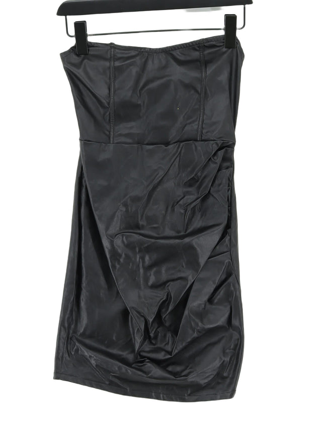Naanaa Women's Mini Dress UK 8 Black 100% Polyester