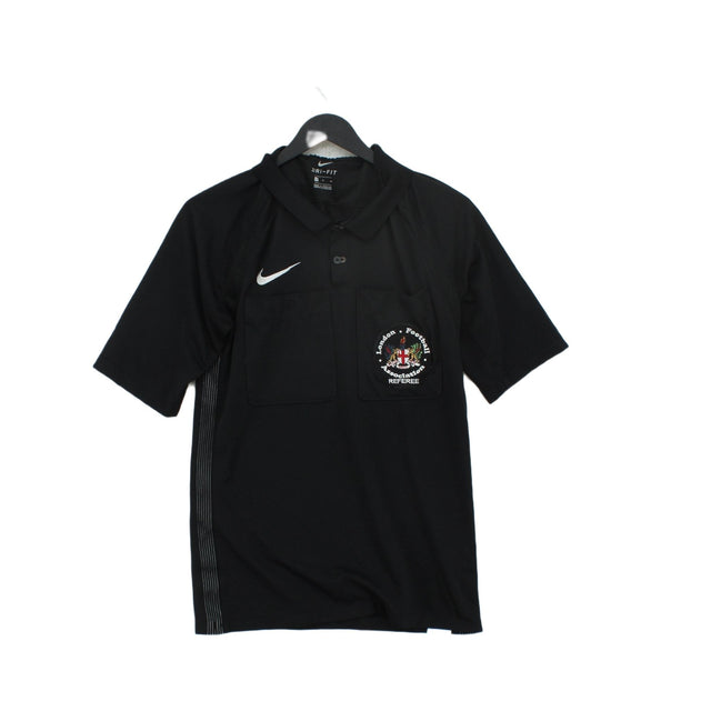 Nike Men's Polo S Black 100% Polyester