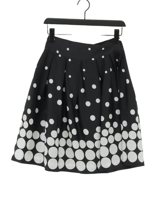 Review Women's Midi Skirt UK 8 Black 100% Other