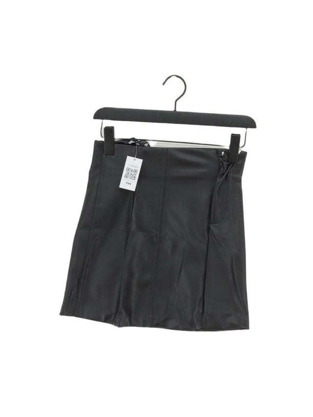 Zara Women's Midi Skirt XS Black Polyamide with Polyester