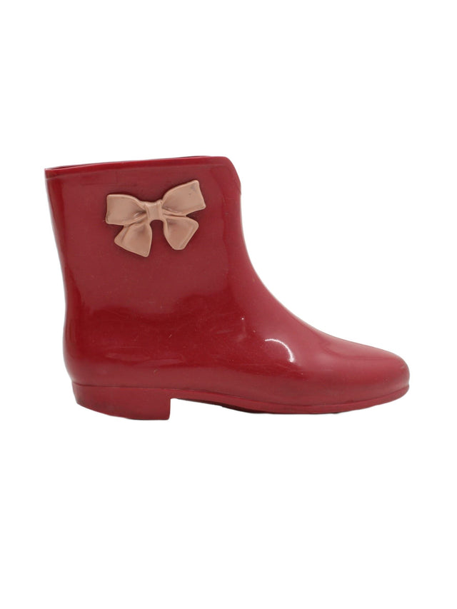 Melissa Women's Boots UK 5.5 Red 100% Other