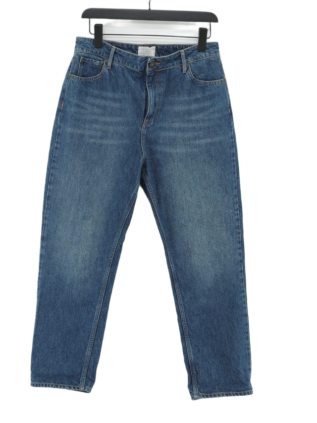 FatFace Women's Jeans UK 12 Blue 100% Cotton
