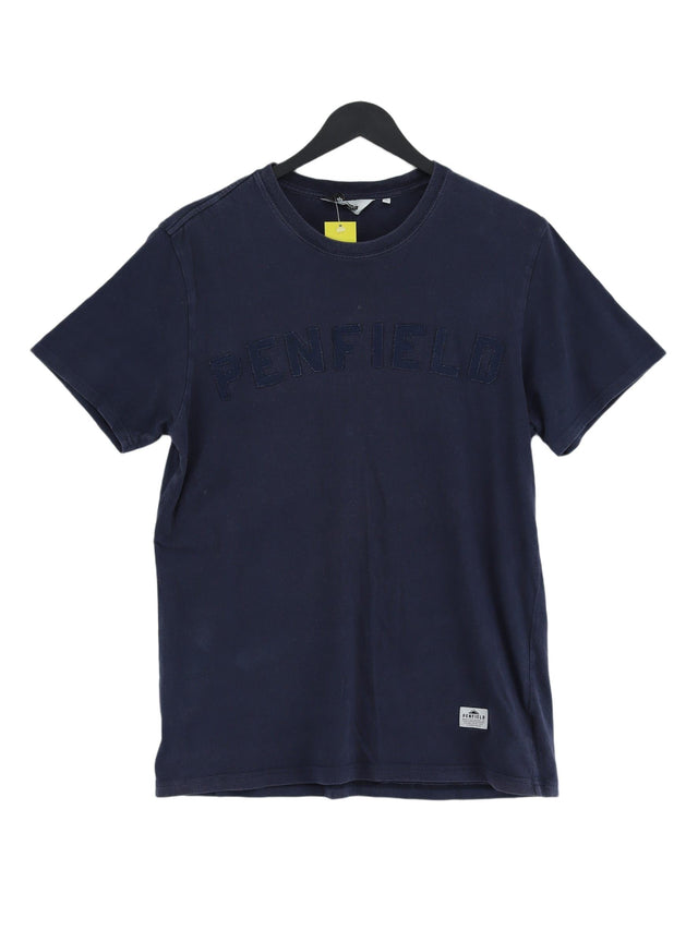 Penfield Men's T-Shirt M Blue 100% Other