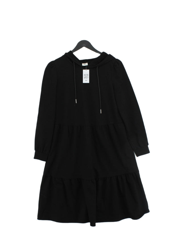 JDY Women's Midi Dress S Black Polyester with Viscose