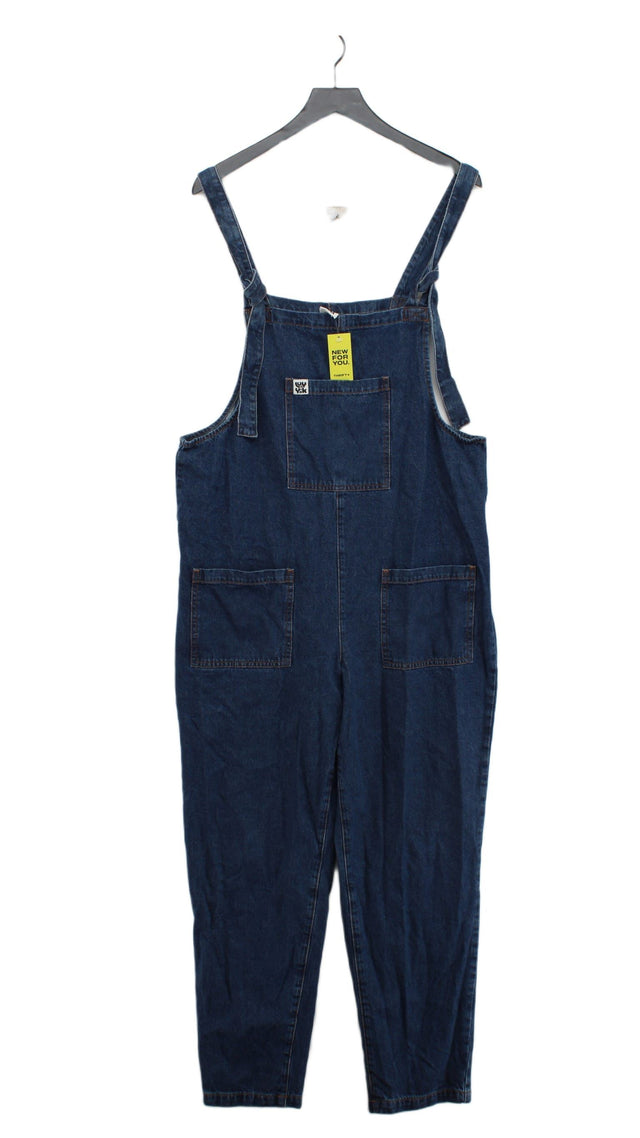 Lucy & Yak Women's Jumpsuit M Blue 100% Cotton