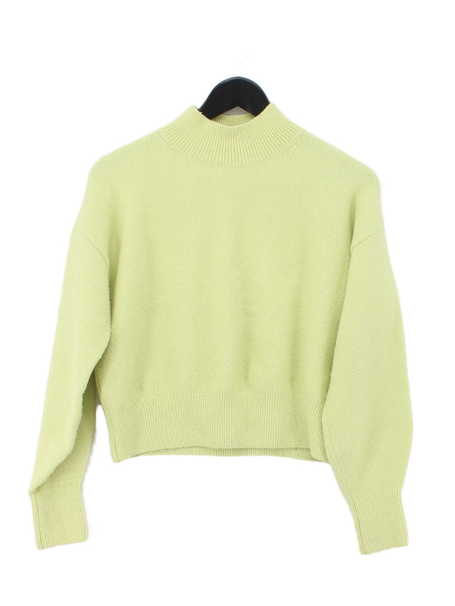 & Other Stories Women's Jumper S Green Polyester with Acrylic, Elastane