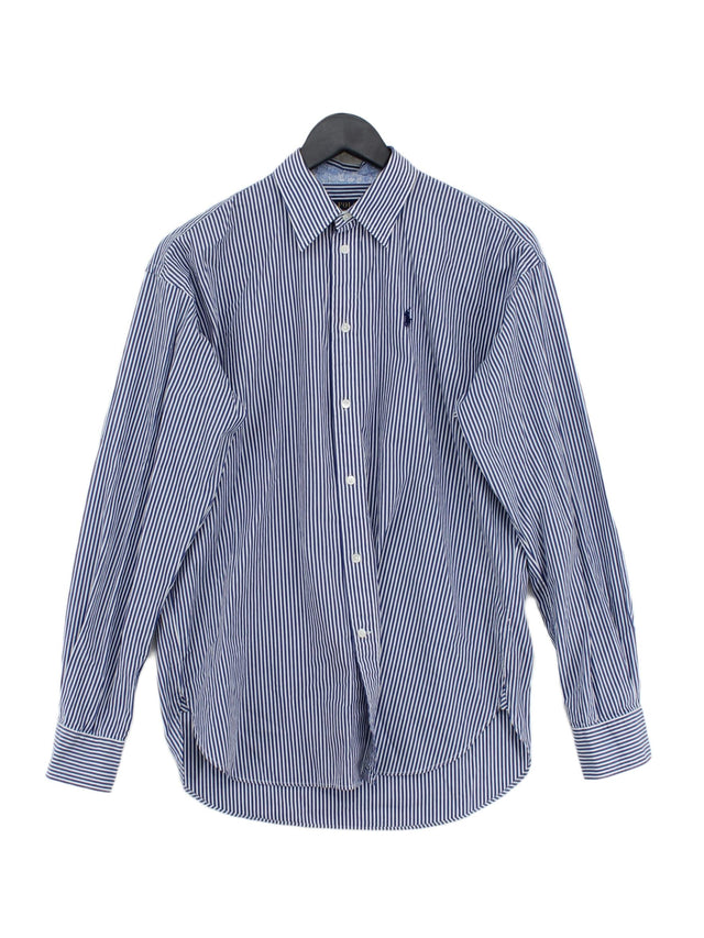Ralph Lauren Women's Shirt UK 8 Blue 100% Cotton