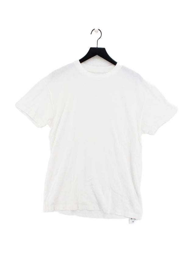 Abercrombie & Fitch Men's T-Shirt M White 100% Cotton