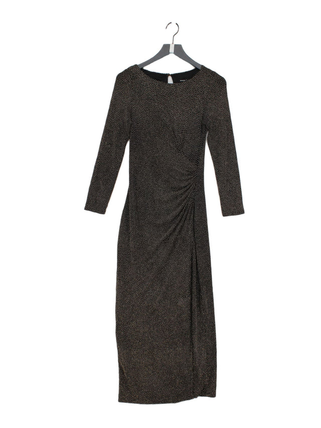Roman Women's Maxi Dress UK 10 Gold Polyester with Elastane