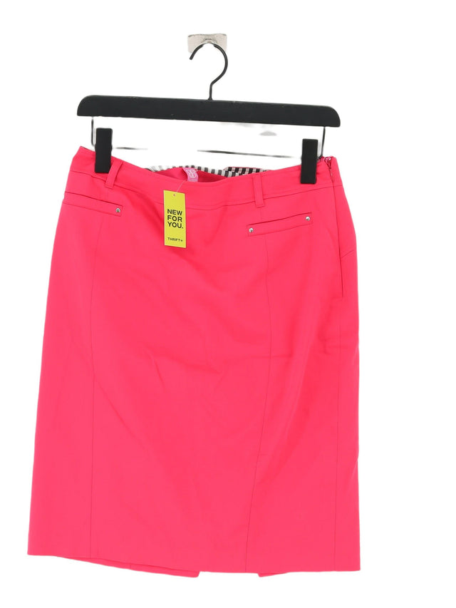 Basler Women's Midi Skirt W 30 in Pink 100% Other