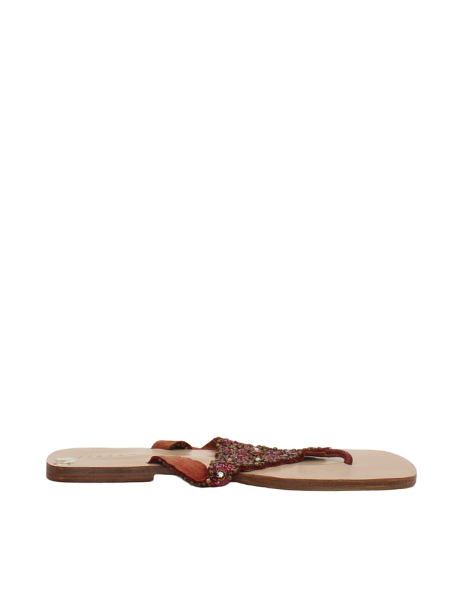 Jigsaw Women's Sandals UK 6 Red 100% Other