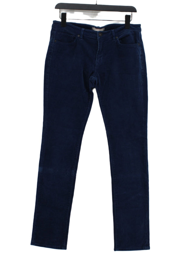 Uniqlo Women's Jeans W 28 in Blue Cotton with Acrylic, Viscose