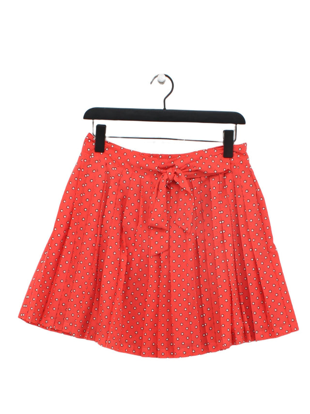 Darling Women's Midi Skirt M Red 100% Polyester