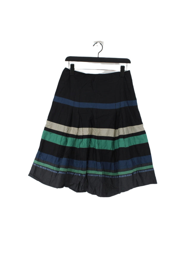 Monsoon Women's Midi Skirt UK 10 Multi 100% Cotton