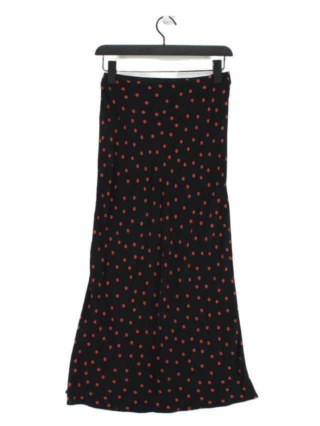 New Look Women's Maxi Skirt UK 8 Black 100% Viscose