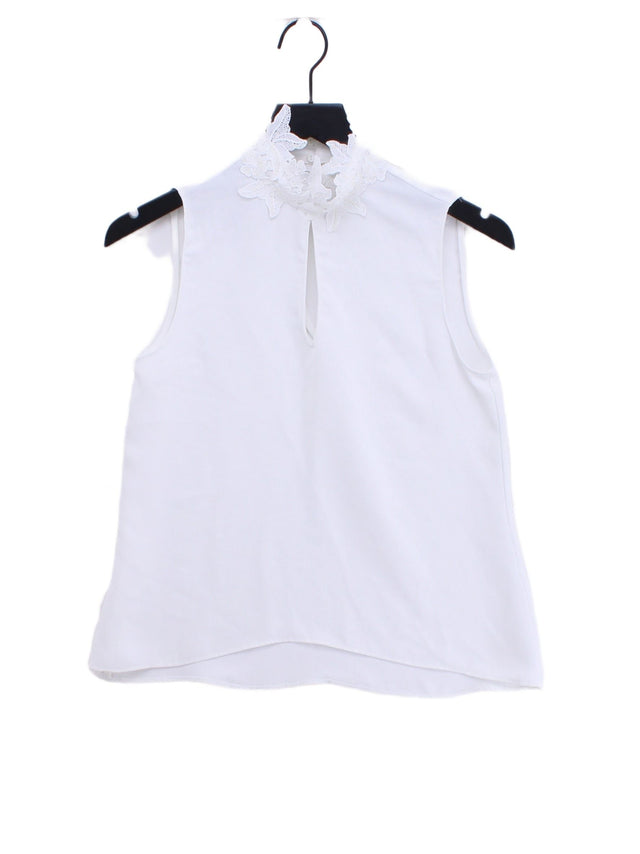 Zara Women's T-Shirt XS White 100% Other