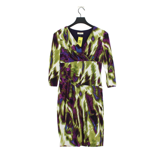Precis Women's Midi Dress UK 8 Green Polyester with Elastane