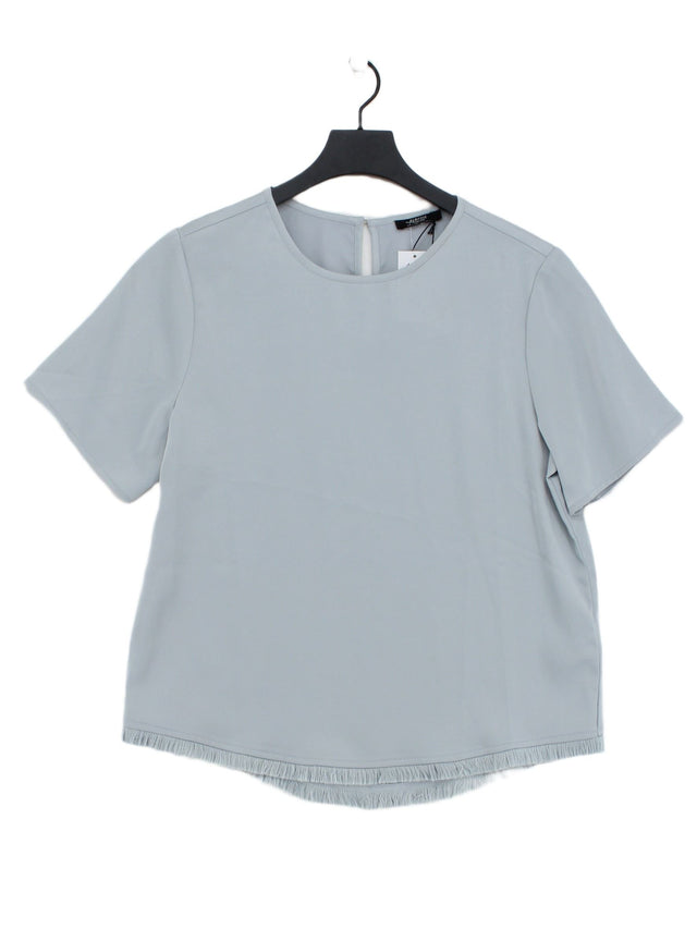 Parfois Women's T-Shirt L Grey Polyester with Elastane