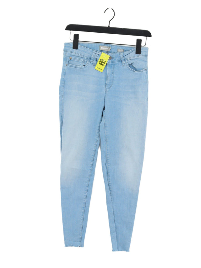 Bench Women's Jeans W 29 in Blue Cotton with Elastane
