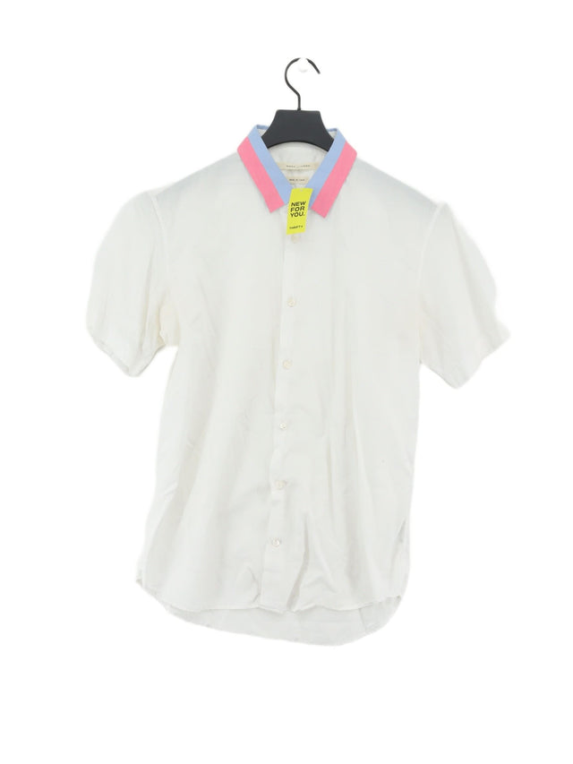 Marc Jacobs Men's Shirt Chest: 36 in White 100% Cotton