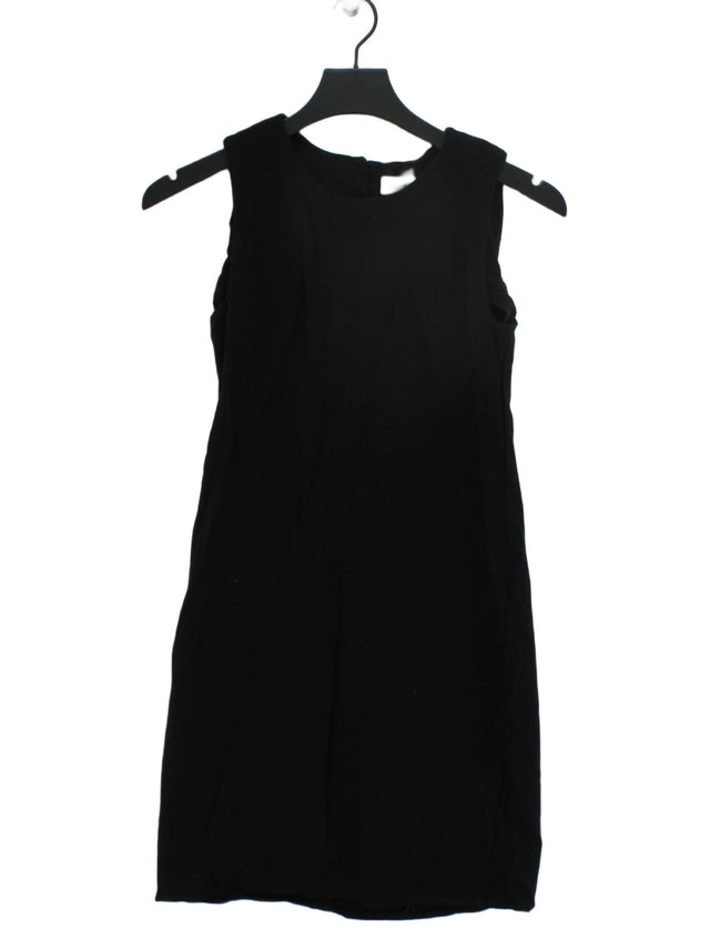 Jigsaw Women's Midi Dress UK 10 Black 100% Wool