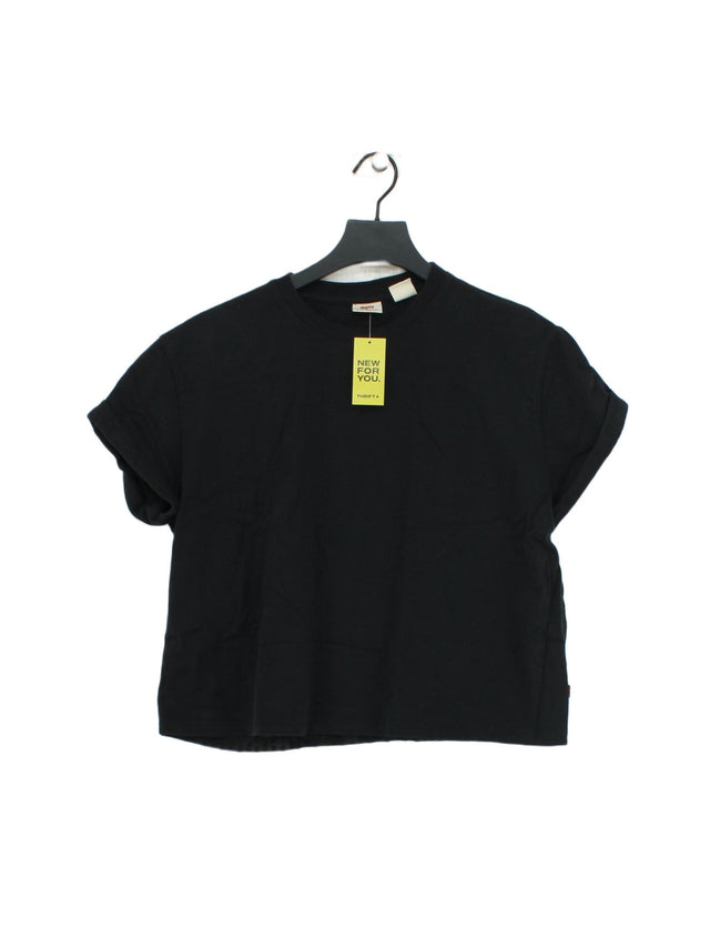 Levi’s Women's T-Shirt S Black 100% Other