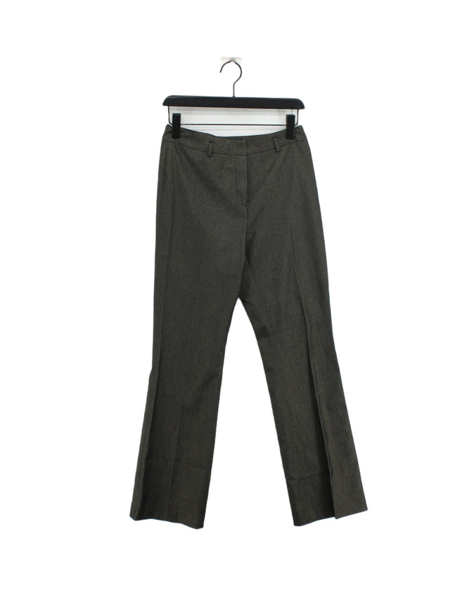 Next Women's Trousers UK 10 Grey Polyester with Other, Viscose