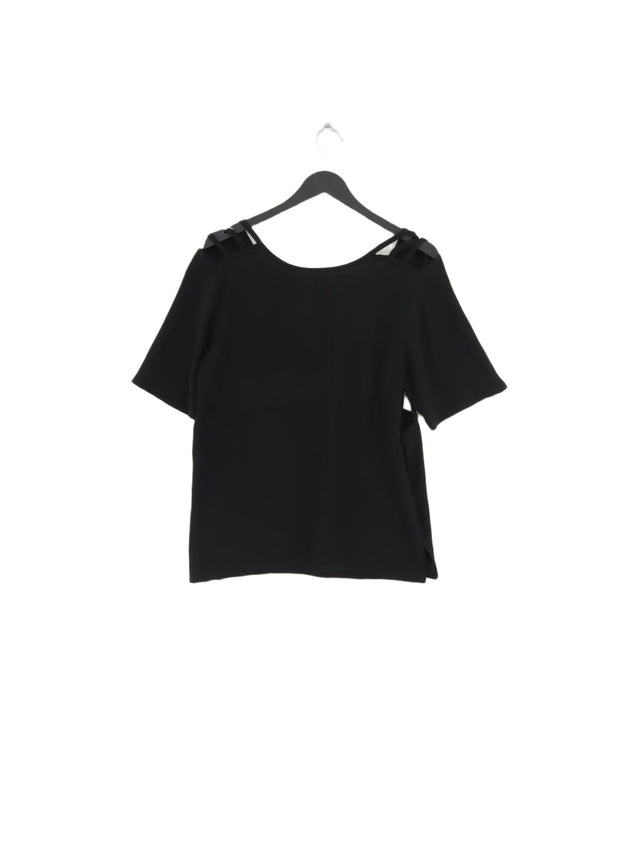 Pins And Needles Women's Blouse S Black 100% Polyester