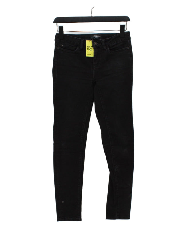 Saltspin Women's Jeans UK 6 Black Cotton with Elastane