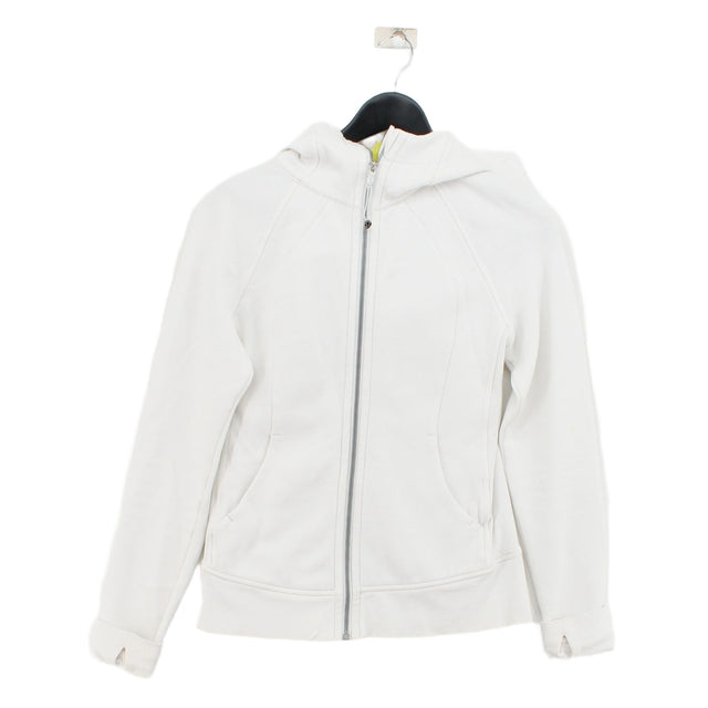 Lululemon Women's Hoodie S White 100% Other