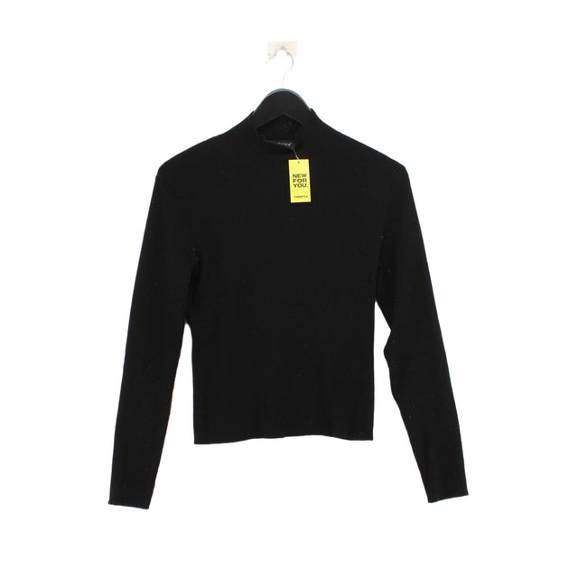 Monki Women's Jumper M Black 100% Polyester