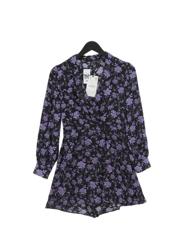 Zara Women's Playsuit M Purple 100% Polyester