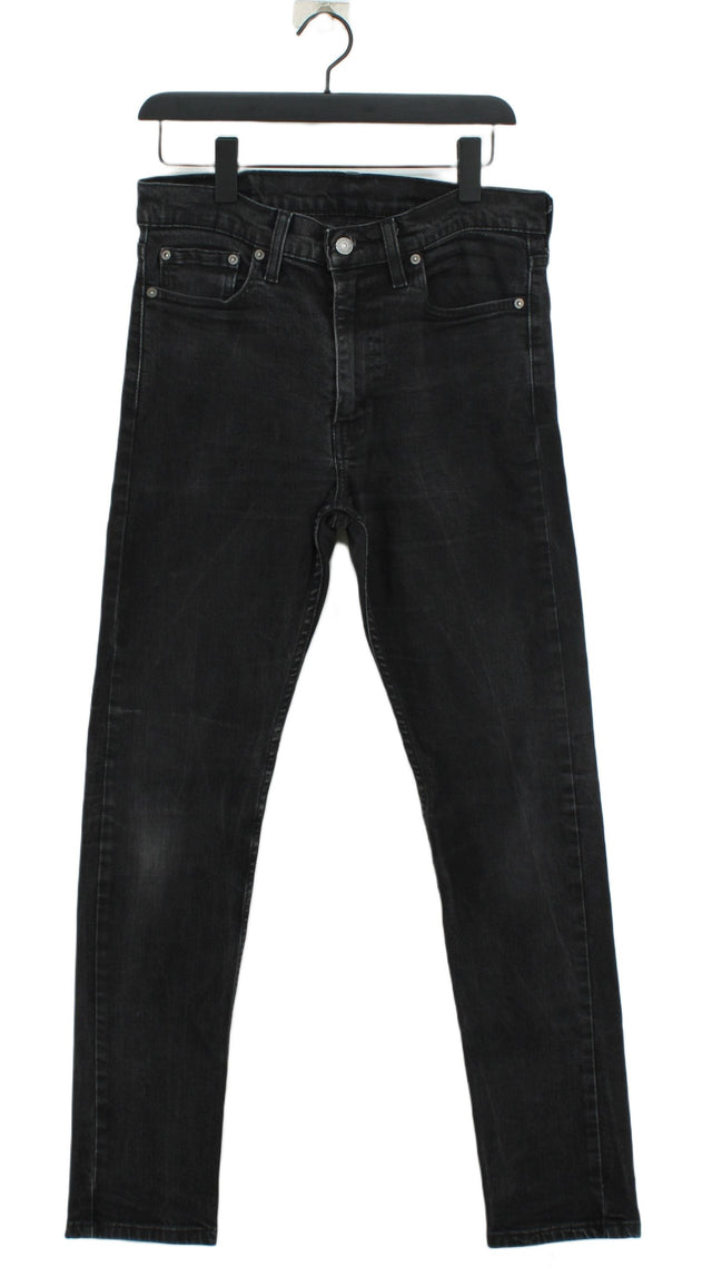 Levi’s Men's Jeans W 33 in; L 32 in Black Cotton with Elastane