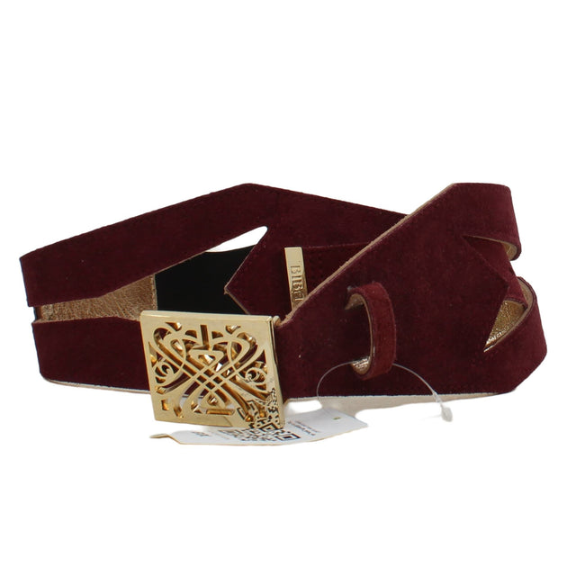 BIBA Women's Belt M Red 100% Other