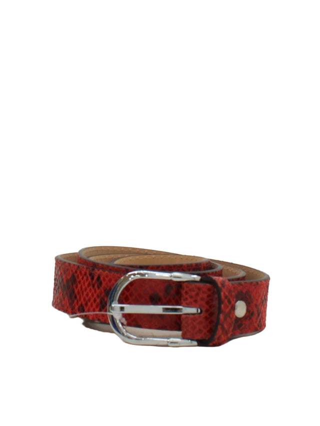 Vera Pelle Women's Belt Red 100% Other