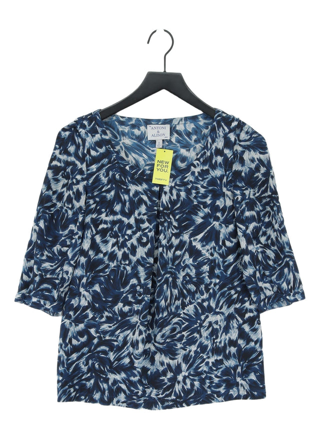 Antoni & Alison Women's Blouse XS Blue 100% Polyester