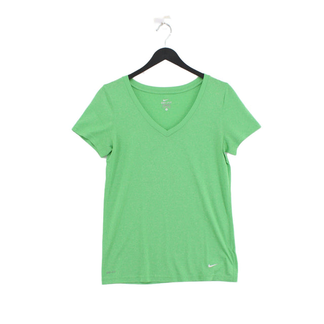 Nike Women's T-Shirt S Green 100% Other