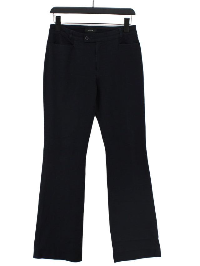 Joseph Men's Suit Trousers W 36 in; L 31 in Black Viscose with Cotton