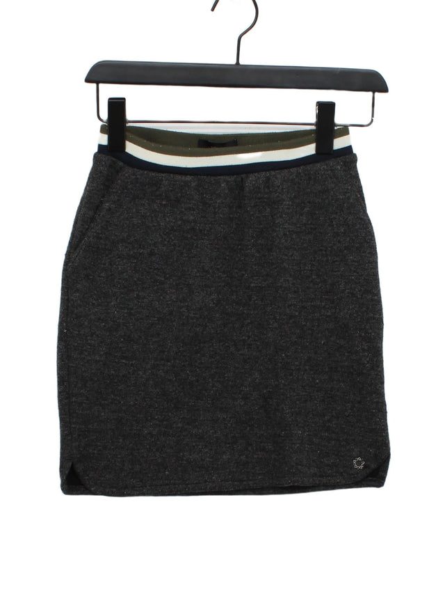 Nümph Women's Midi Skirt XS Black Polyester with Cotton