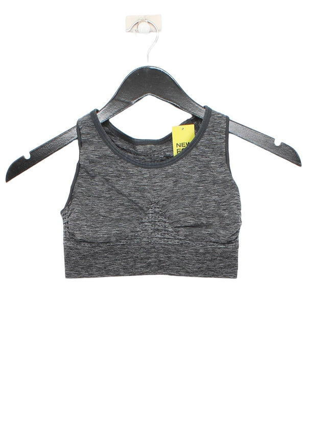 Sweaty Betty Women's T-Shirt M Grey Polyamide with Elastane, Polyester