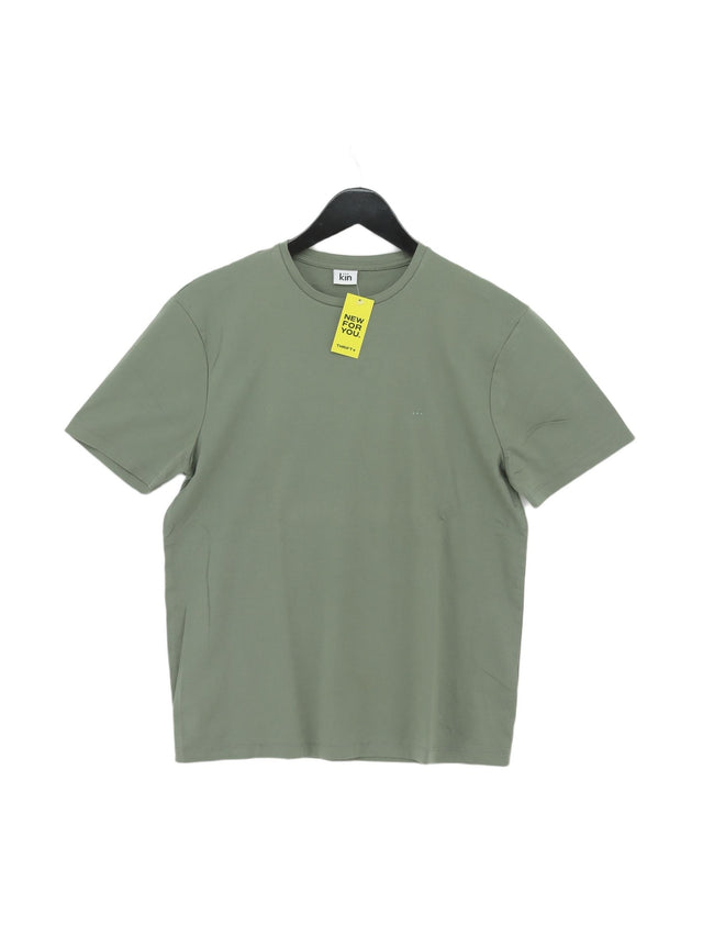 Kin Women's T-Shirt M Green 100% Cotton