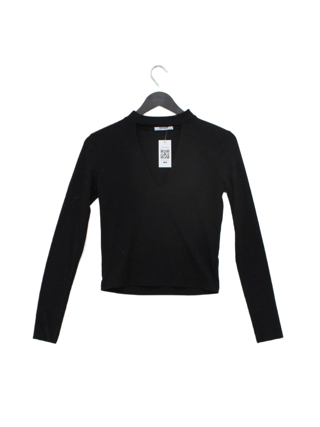 Zara Women's Top S Black 100% Other